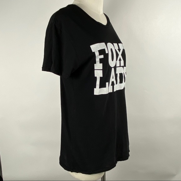 *SALE 4 for 30* Alternative “Foxy Lady” Oversized Boyfriend Short Sleeve Tee - Picture 3 of 8